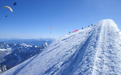 Paraglding in Chamonix