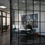 Cloison de bureau