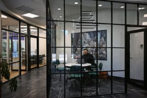 Cloison de bureau