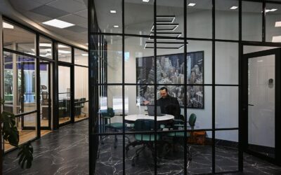 Cloison de bureau