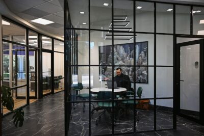 Cloison de bureau