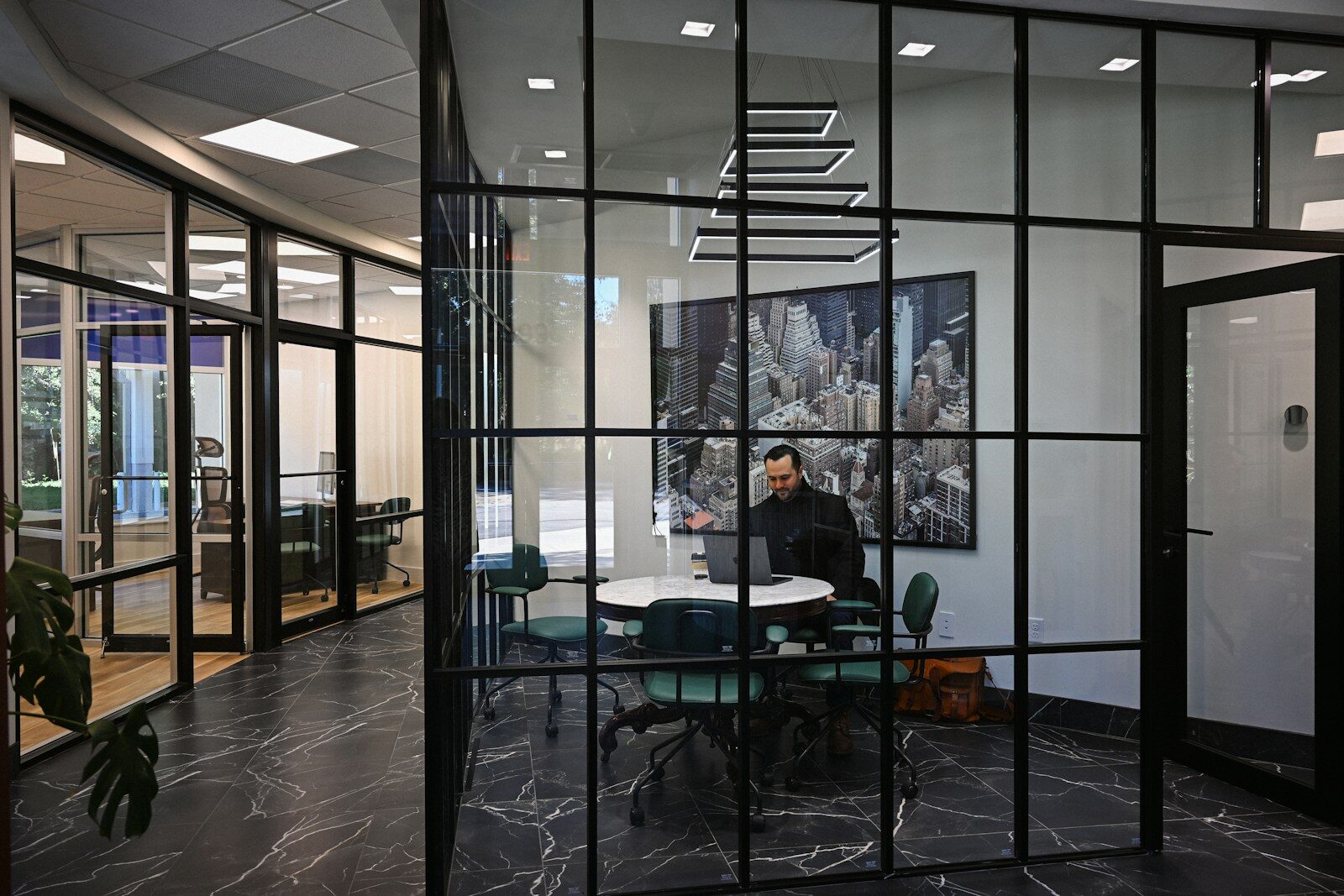 Cloison de bureau