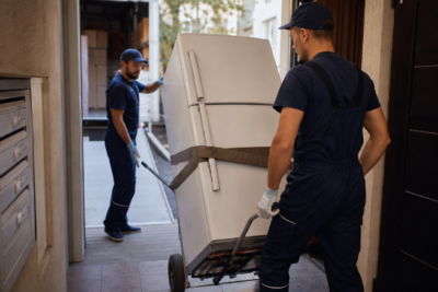 Déménagement d'objet lourd.