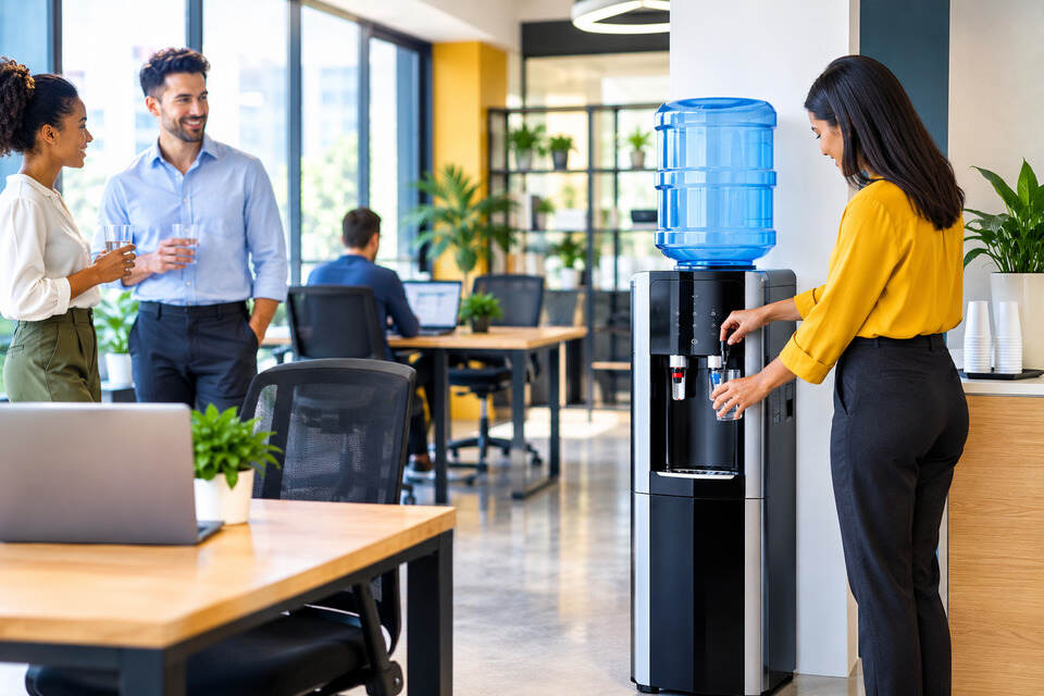 fontaine à eau dans son entreprise